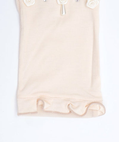 Ribbon Rose Short UV Gloves