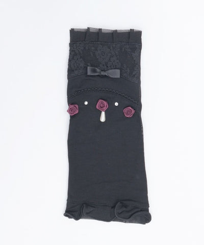 Ribbon Rose Short UV Gloves