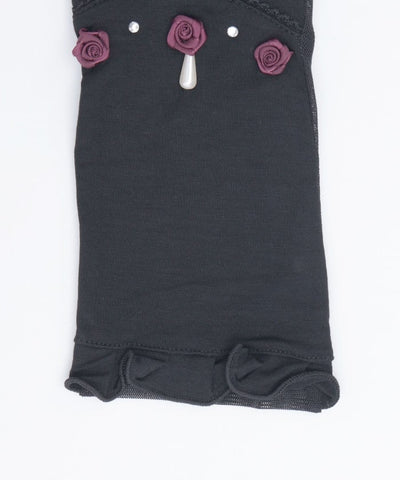 Ribbon Rose Short UV Gloves