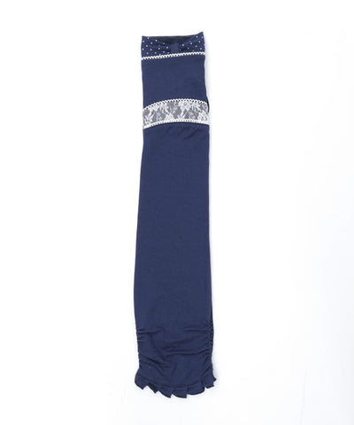 Dot Ribbon Long UV Gloves
