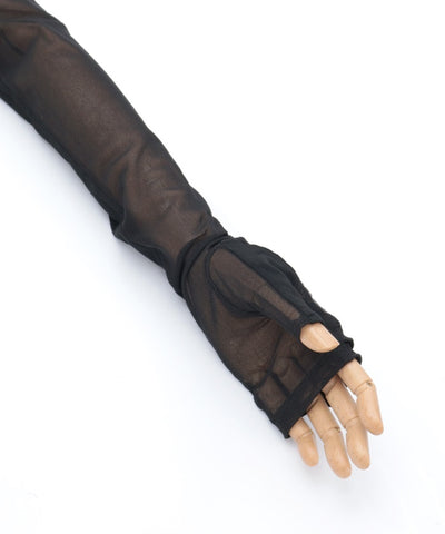 Lace Layered Long UV Gloves