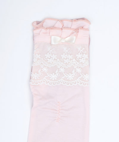 Lace Layered Long UV Gloves