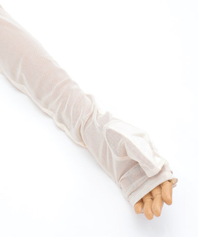 Lace Layered Long UV Gloves