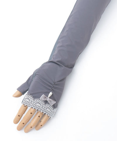 Contact Cooling Lace Design UV Gloves