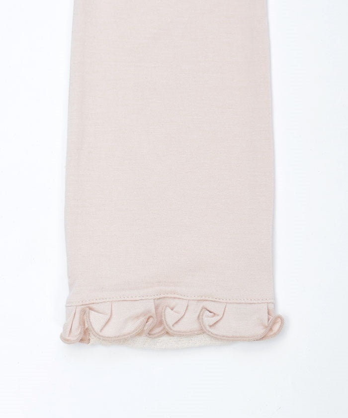 Ribbon Rose Lace Long UV Gloves