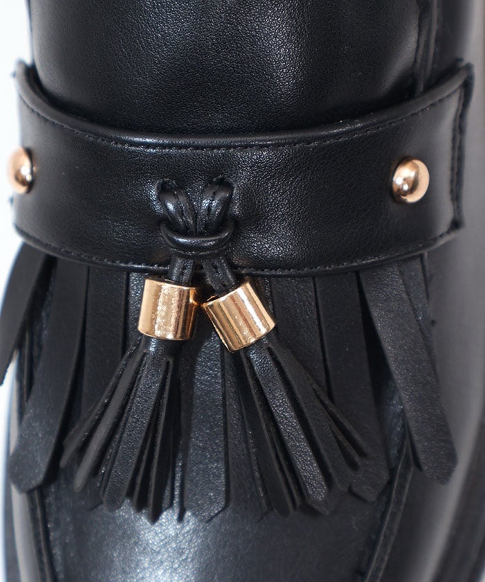 Platform Tassel Loafers – axes femme from JAPAN