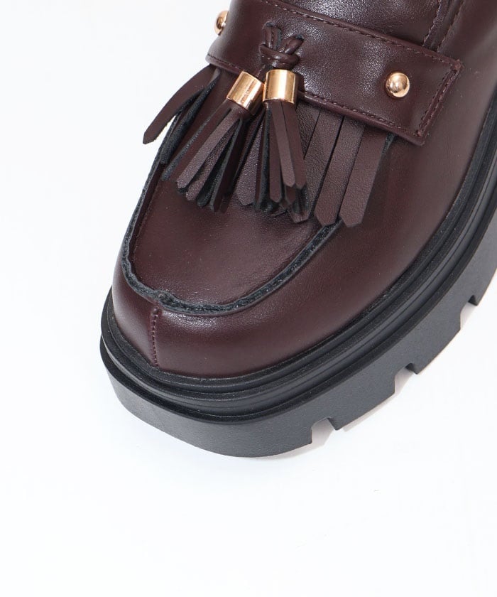 Platform Tassel Loafers – axes femme from JAPAN