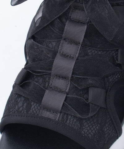 Ribbon Design Sneaker Sandals