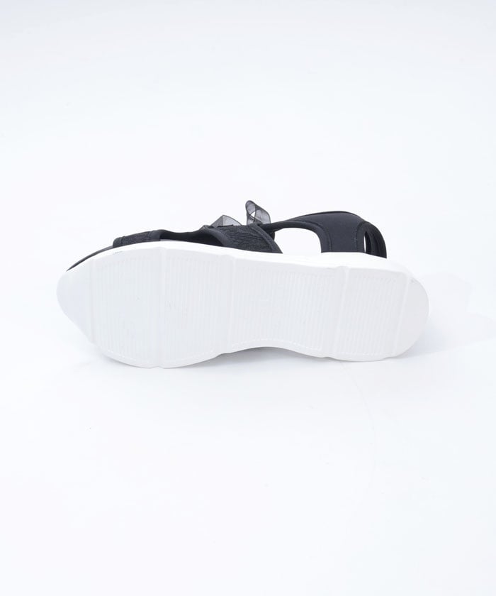 Ribbon Design Sneaker Sandals