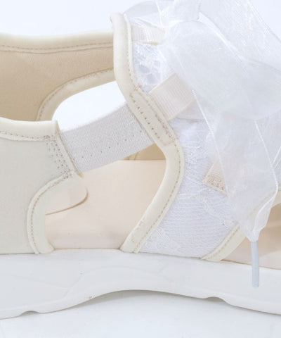 Ribbon Design Sneaker Sandals