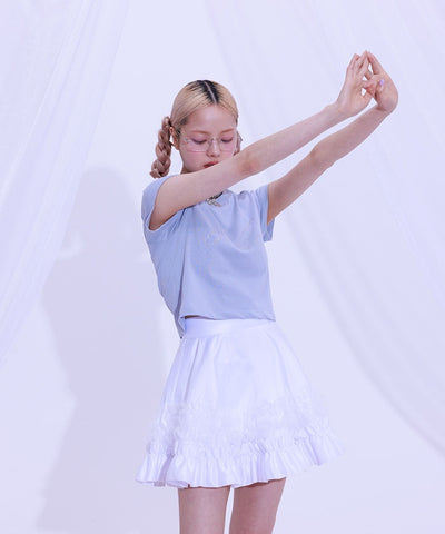 Gradation Frill Skirt