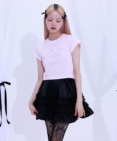 Gradation Frill Skirt