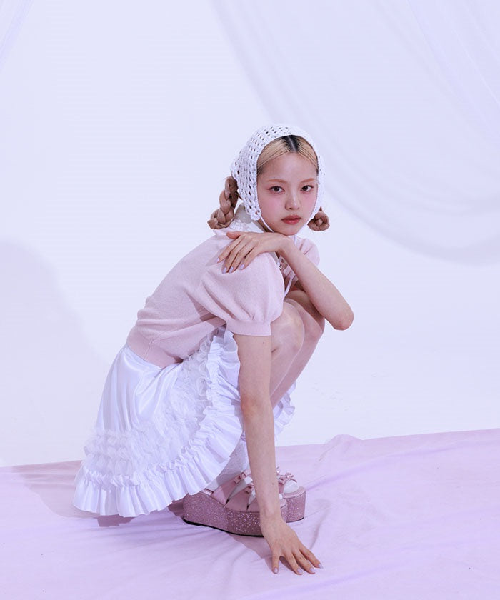 Gradation Frill Skirt