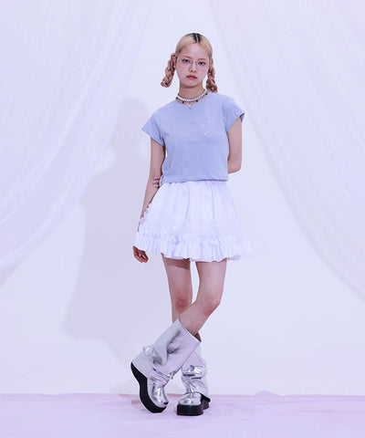 Gradation Frill Skirt