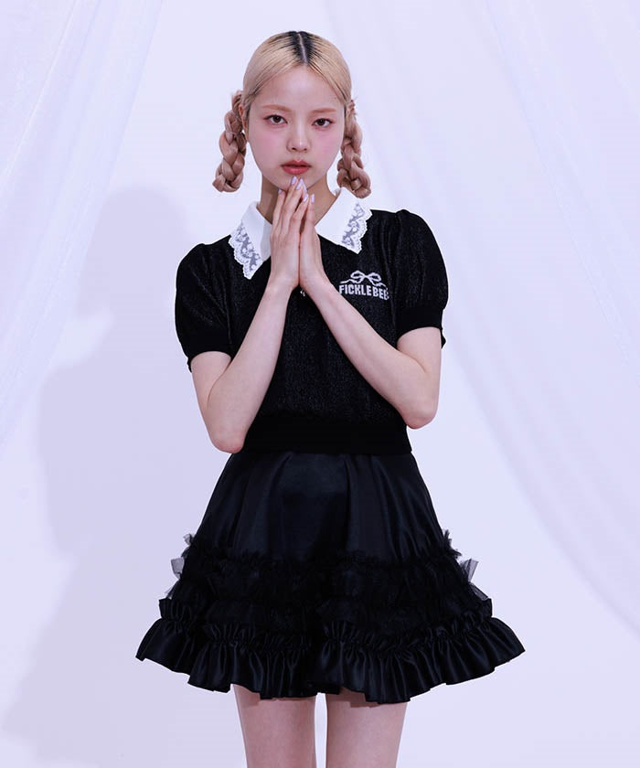Gradation Frill Skirt