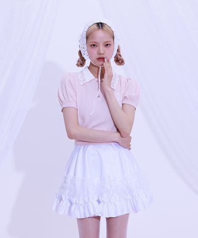 Gradation Frill Skirt