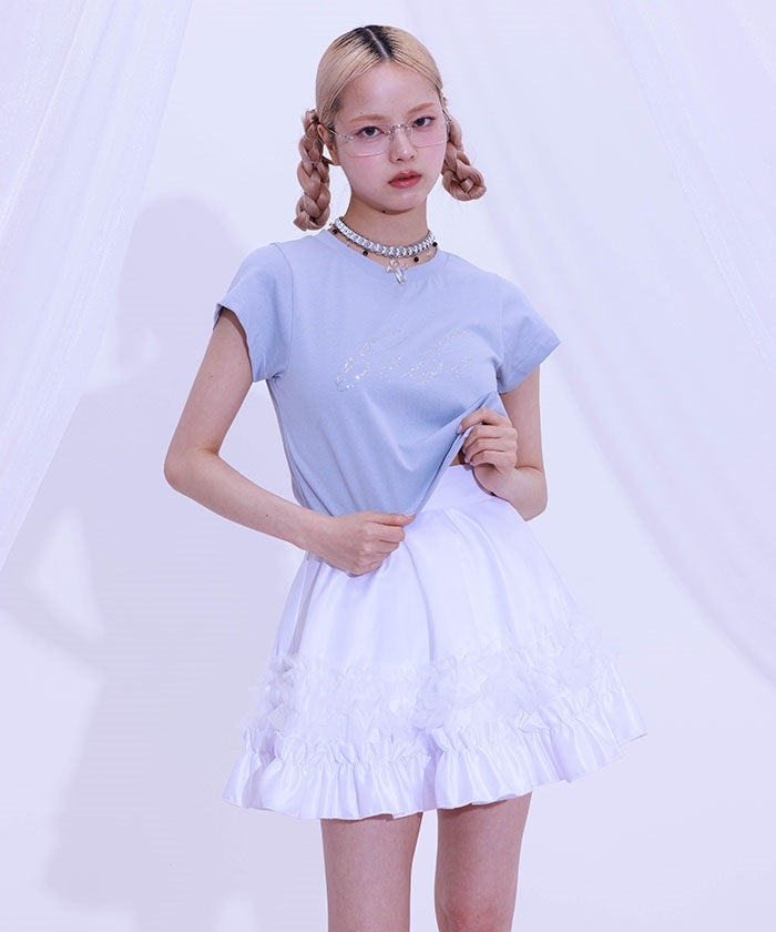 Gradation Frill Skirt