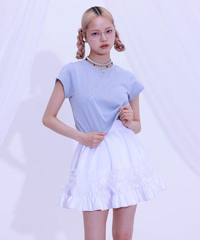 Gradation Frill Skirt