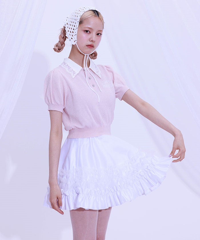 Gradation Frill Skirt