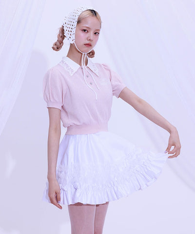 Gradation Frill Skirt
