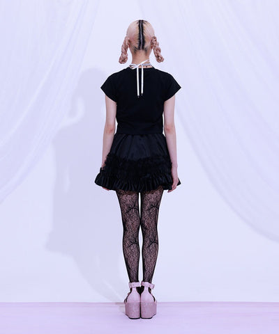 Gradation Frill Skirt