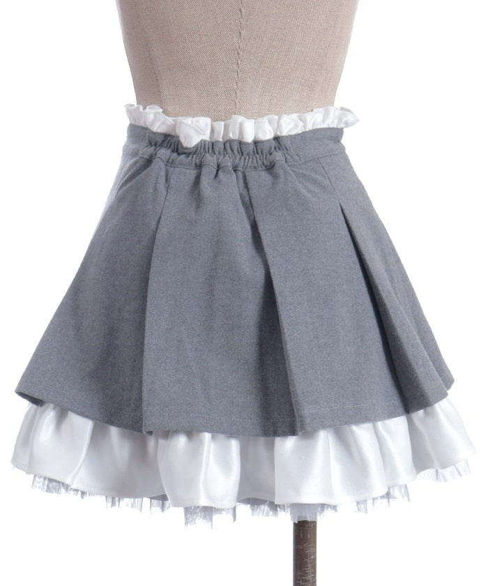 Layered Pleated Skirt – axes femme from JAPAN