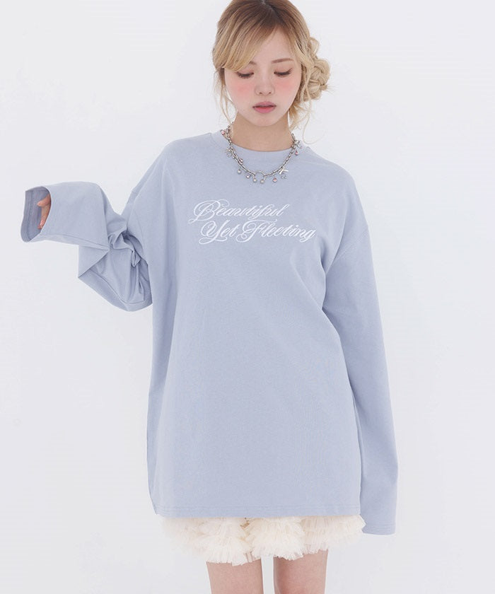 Unisex Long Tee – axes femme from JAPAN