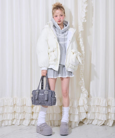 Frill Sweatshirt Matching Set – axes femme from JAPAN