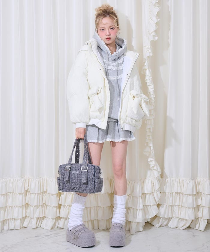 Frill Sweatshirt Matching Set – axes femme from JAPAN