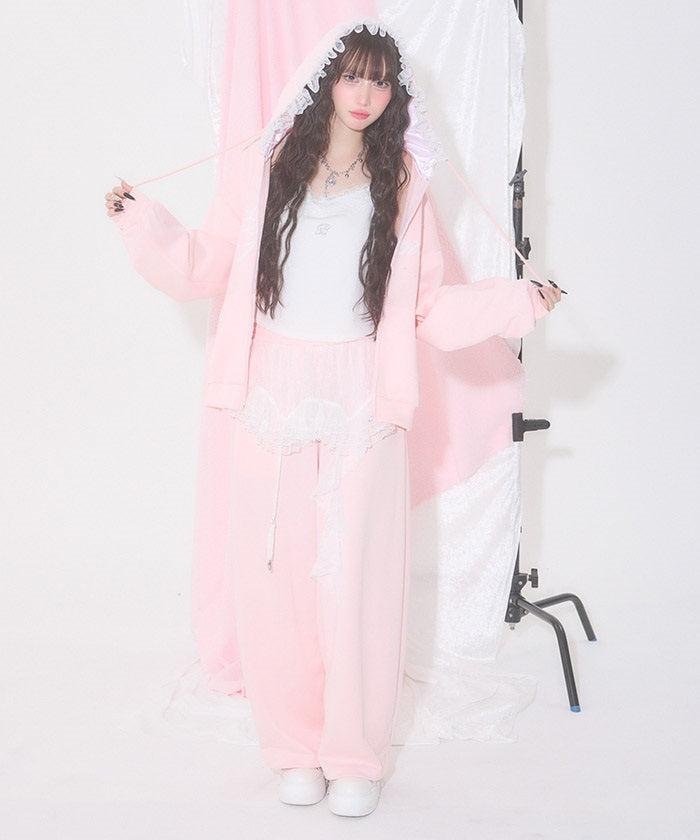 マ*ア様 極美品✨ ルネ 21AW Anytime Hoodie フーディードレ Lace Maria Zip Hoodie – axes femme from JAPAN