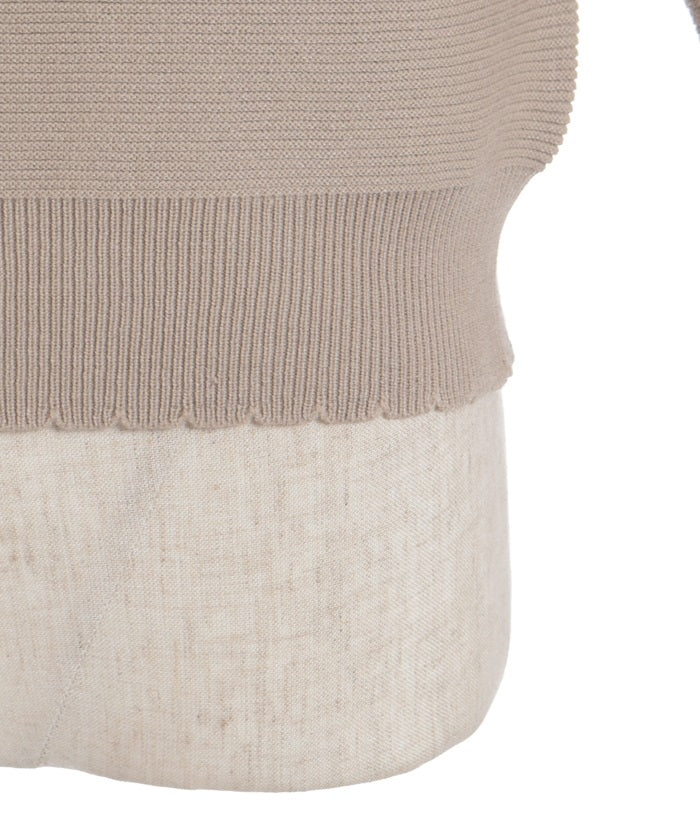 Off-Shoulder Knit Pullover