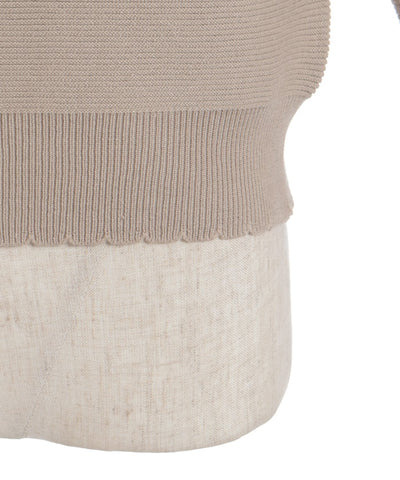 Off-Shoulder Knit Pullover