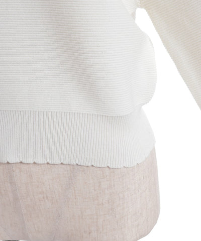 Off-Shoulder Knit Pullover