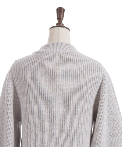 Ribbon & Cable Knit Pullover