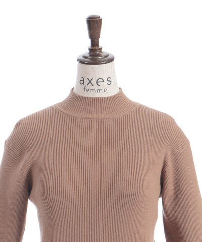 Bicolor Knit Pullover