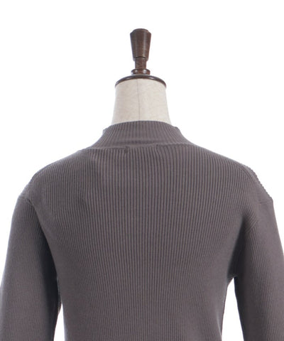 Bicolor Knit Pullover