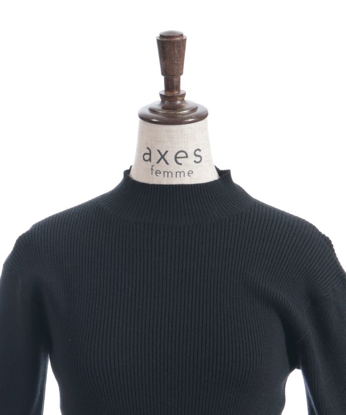 Bicolor Knit Pullover