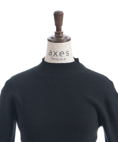 Bicolor Knit Pullover