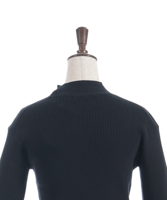 Bicolor Knit Pullover