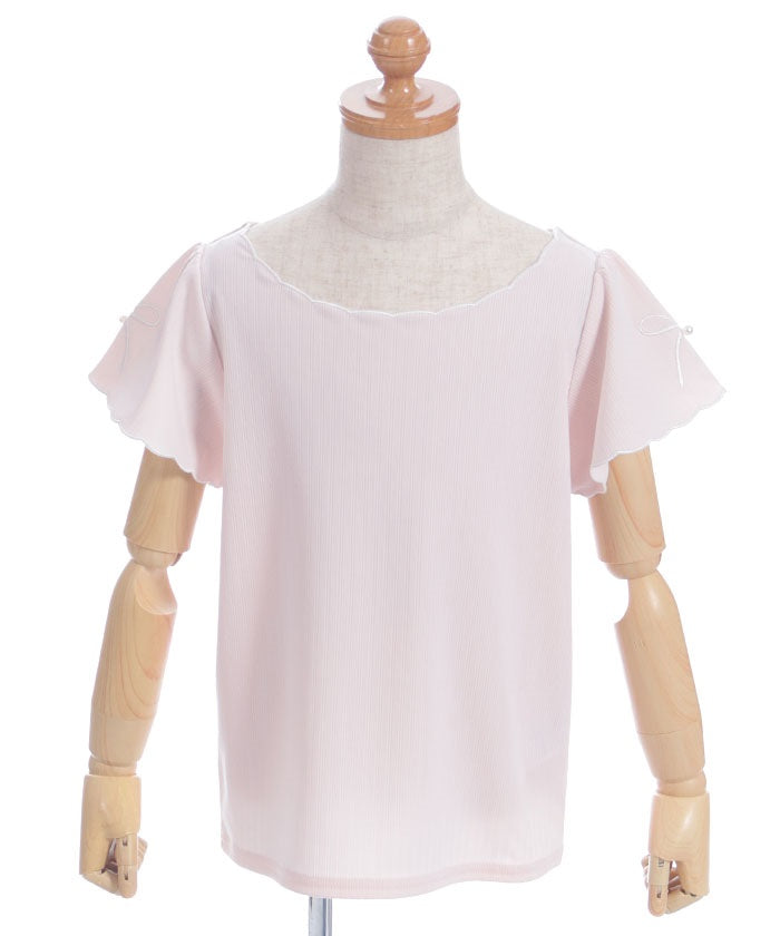 Ribbon & Scalloped Top
