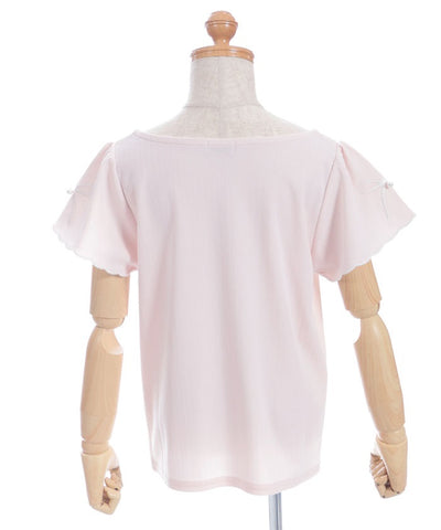 Ribbon & Scalloped Top