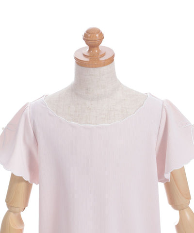 Ribbon & Scalloped Top