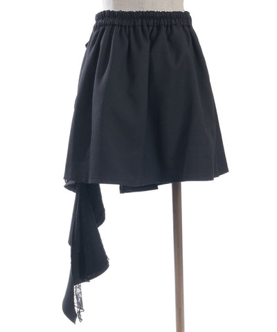 Side Frill Mini Skirt