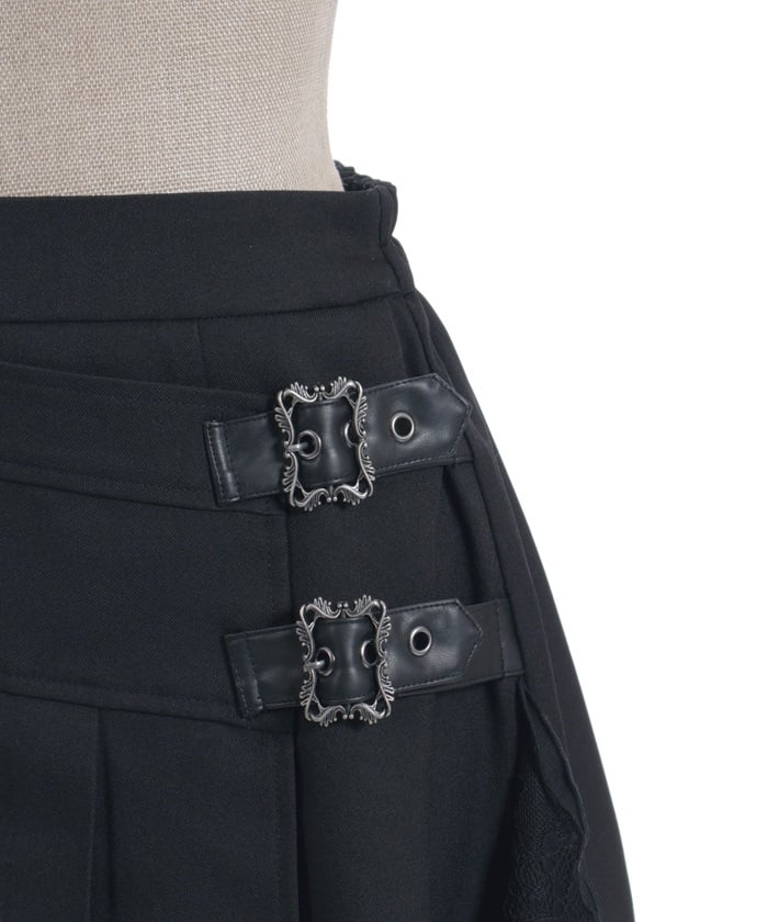 Side Frill Mini Skirt