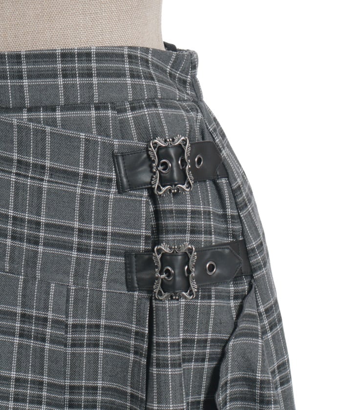 Side Frill Mini Skirt