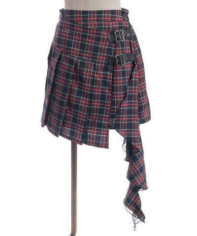 Side Frill Mini Skirt