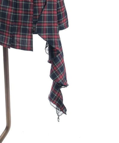 Side Frill Mini Skirt