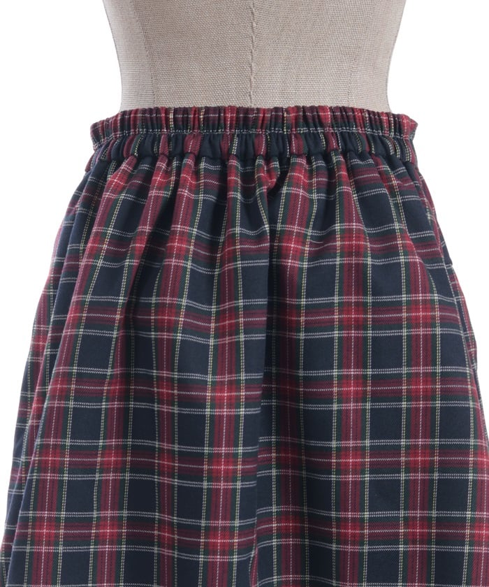 Side Frill Mini Skirt