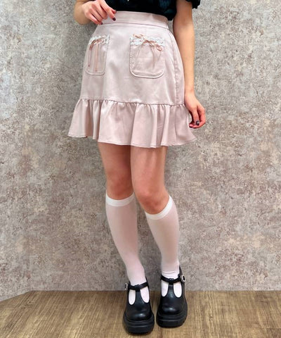 Pocket Design Mini Skirt