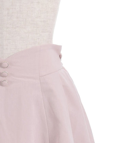 Back Frill Midi Skirt